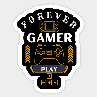 Gamer Forever Sticker